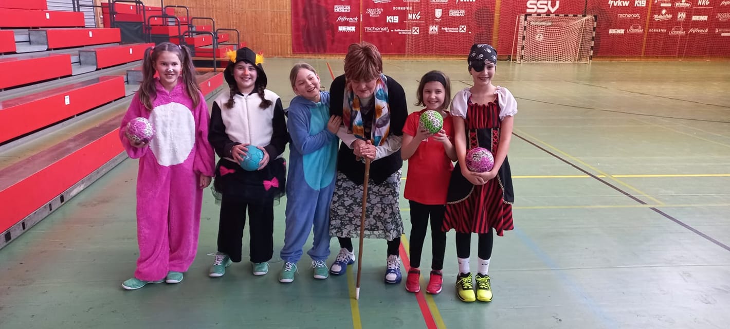 Faschingszeit bei den Handball-Kids