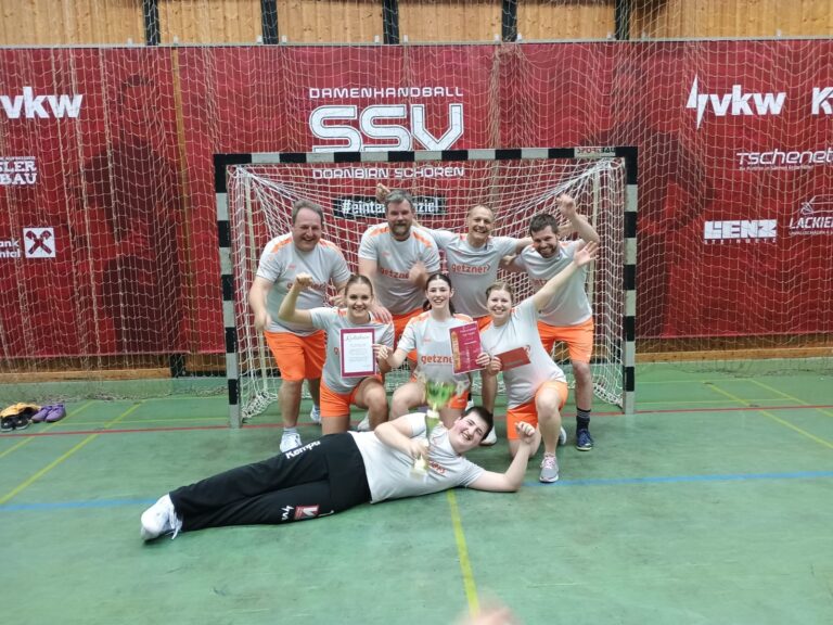 Tolle Stimmung beim 1. Firmen Handball-Funturnier