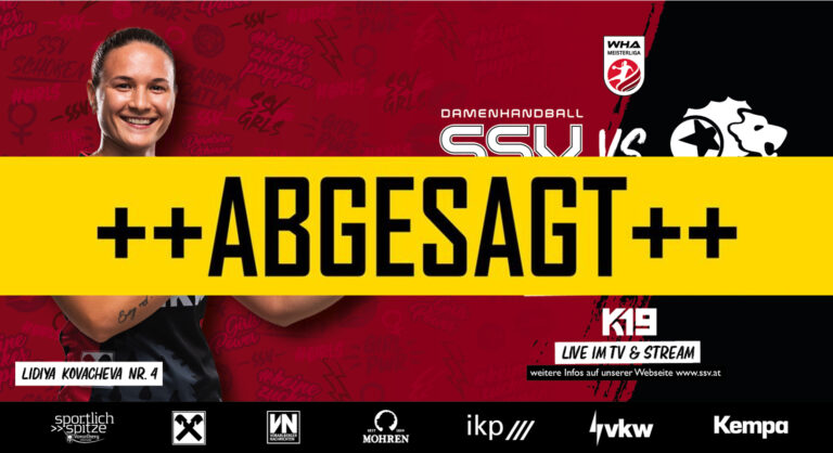 HEIMSPIEL GEGEN MGA-FIVERS ABGESAGT