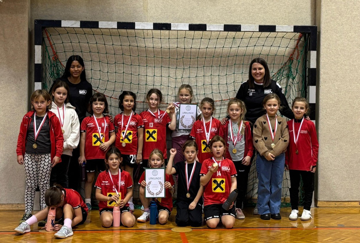 Starke Auftritte der U8-Girls in Lustenau